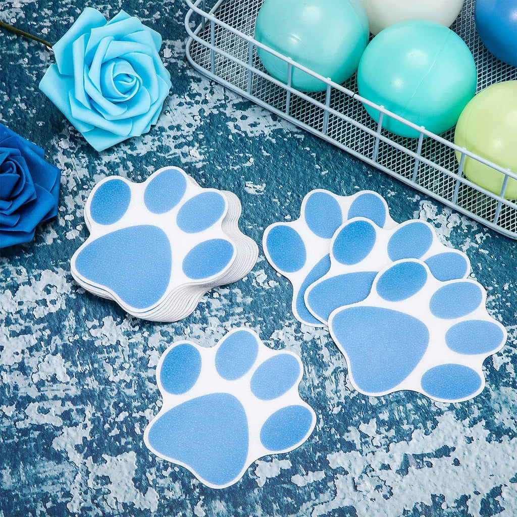 12 Pcs Non-Slip Bathtub Stickers Blue Z83783